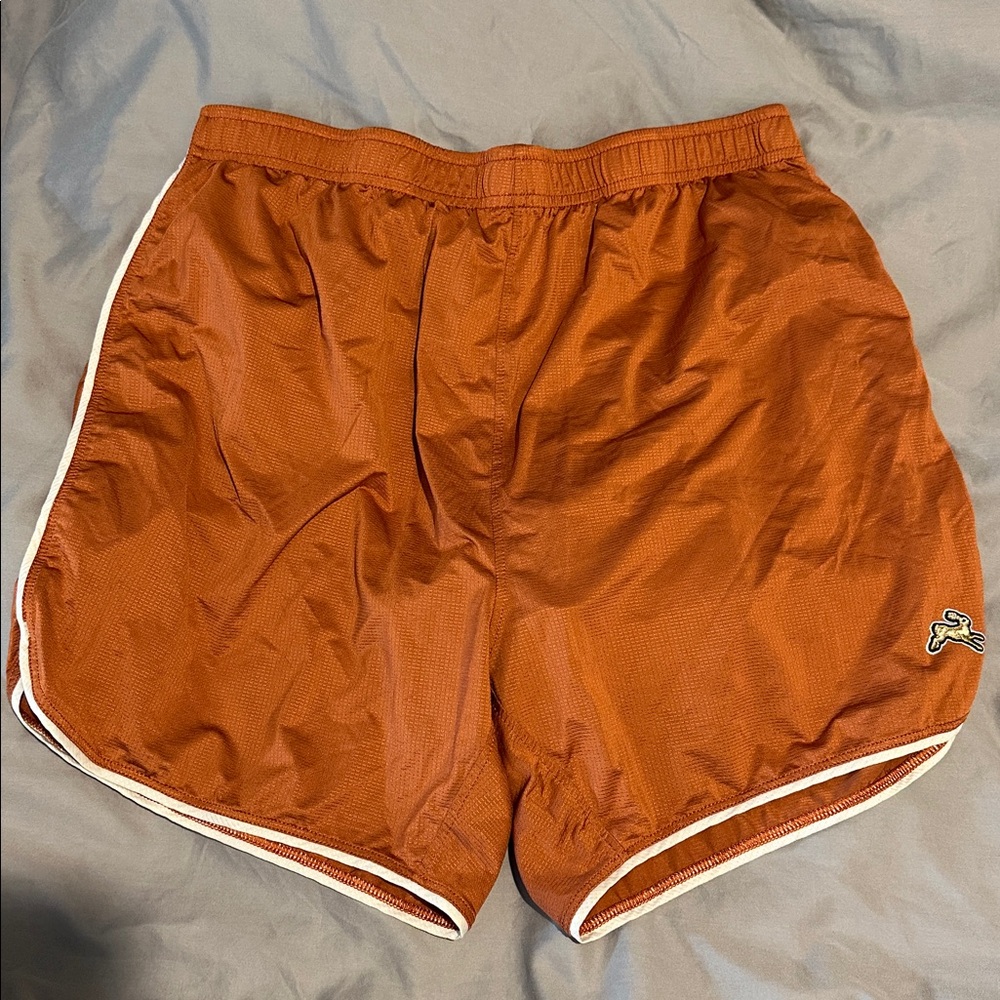 Tracksmith Men's Brown/Rust Athletic Shorts
